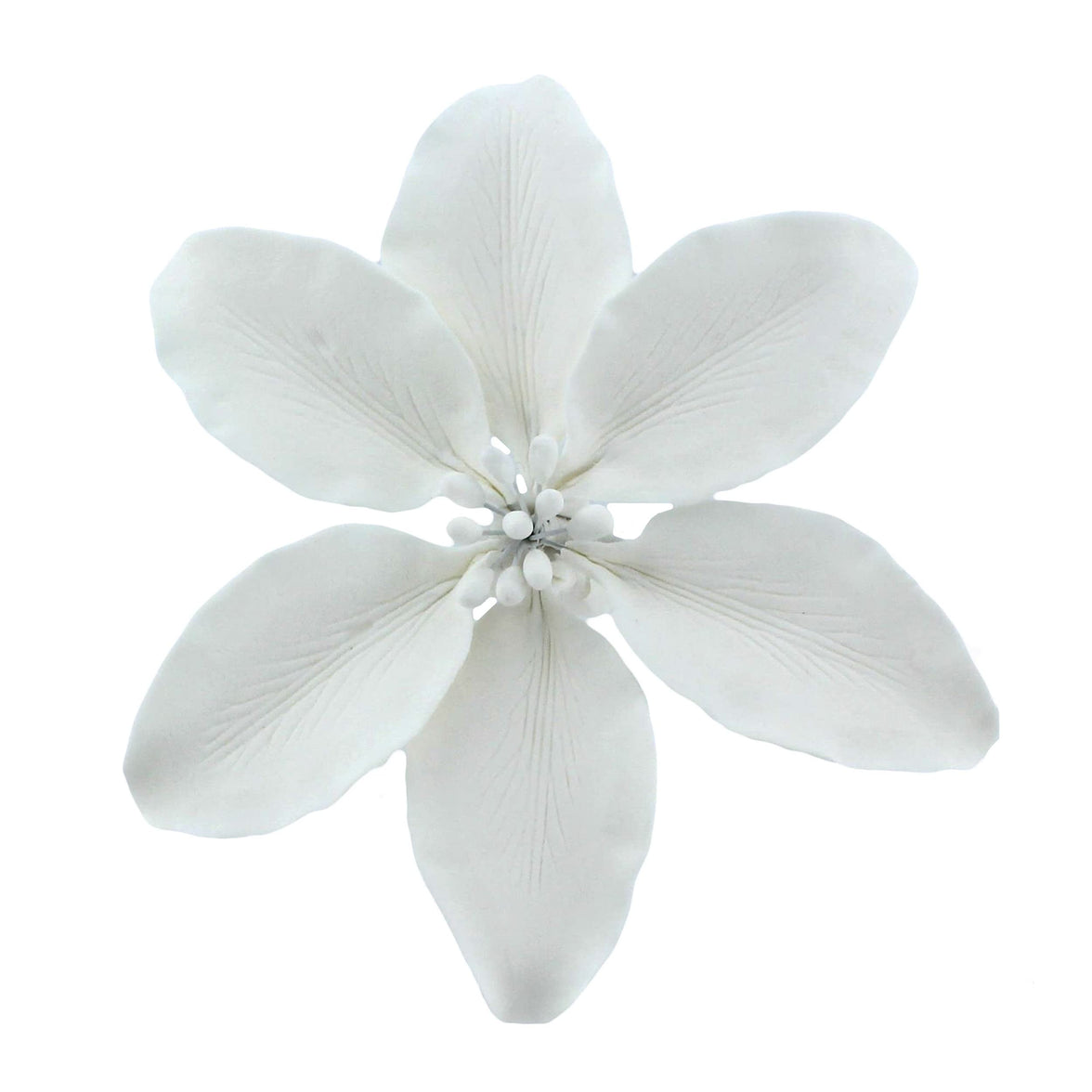 Easter Lily Sugar Flowers, Casablanca Lilies by Global Sugar Art, Extra Large, White, 3 Count