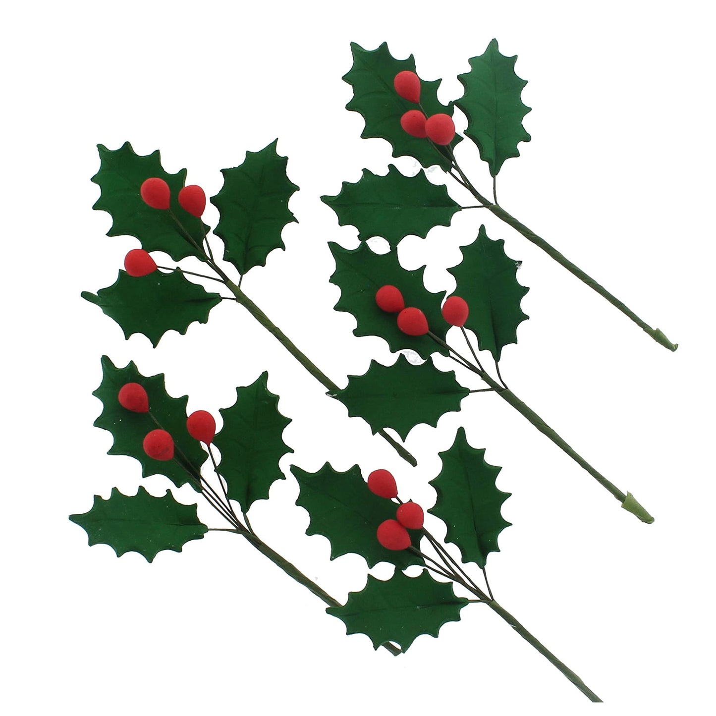 Christmas Holly Leaf Sprays