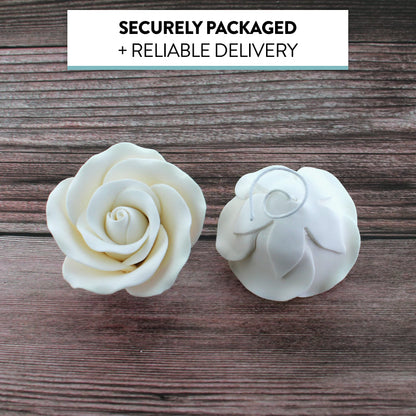 White Tea Rose, 2-Inch