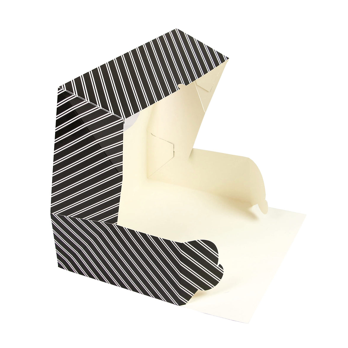 Global Sugar Art Quarter Sheet Cake & Cupcake Box with Window and Cupcake Insert, Auto-Popup, 14 x 10 x 4 Inches, 5 Count