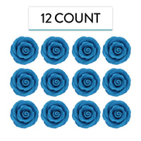 Premium Roses for Decorating Cakes and Cupcakes, by Global Sugar Art, Medium, Lavender Pink Yellow Peach