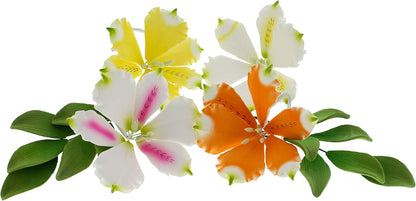 Alstroemeria with Leaves Kit, Assorted Colors, 6-Piece Set