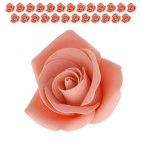 Peace Rose Sugar Flowers for Cake Decorating, by Global Sugar Art, Medium, Apricot