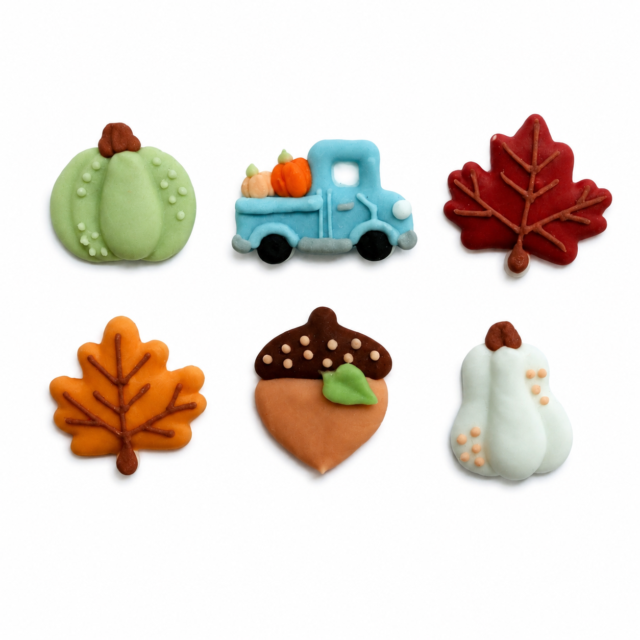 Fall Cupcake Toppers, Autumn Harvest Pack