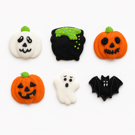 Halloween Cupcake Toppers, Cauldron Pack
