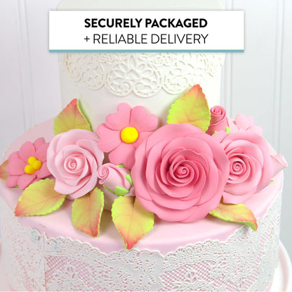 Rose & Blossom Kit, Pink, 15-Piece Set