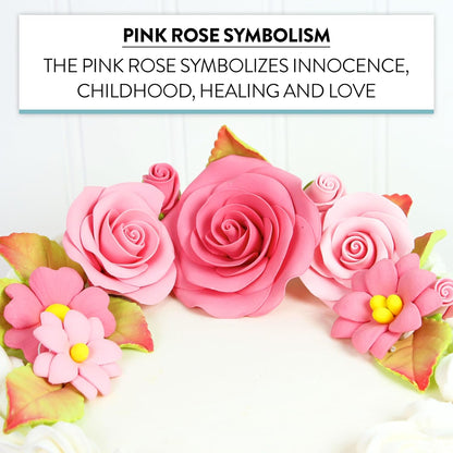 Rose & Blossom Kit, Pink, 15-Piece Set