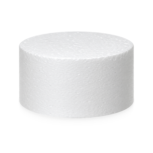 12 Inch Round Cake Dummy, 6 Inch Tall