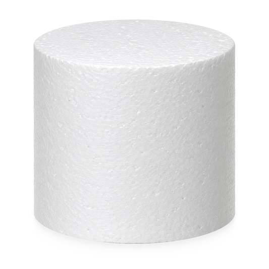 7 Inch Round Cake Dummy, 6 Inch Tall