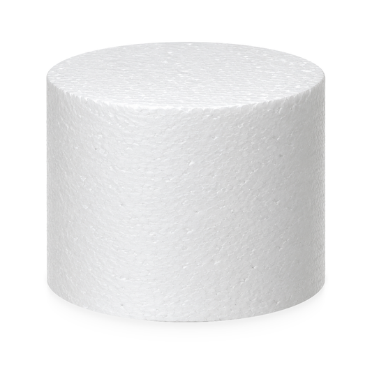 8 Inch Round Cake Dummy, 6 Inch Tall