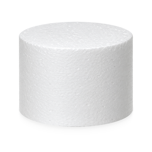 9 Inch Round Cake Dummy, 6 Inch Tall