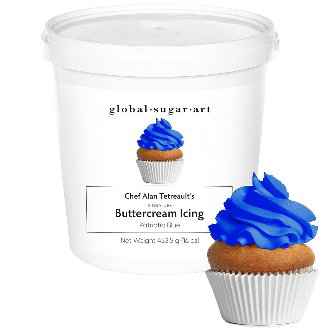 Royal Blue Buttercream Frosting