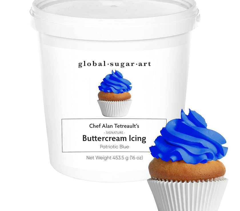Royal Blue Buttercream Frosting