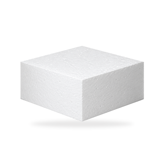 12x12 Inch Square Cake Dummy, 5 Inch Tall