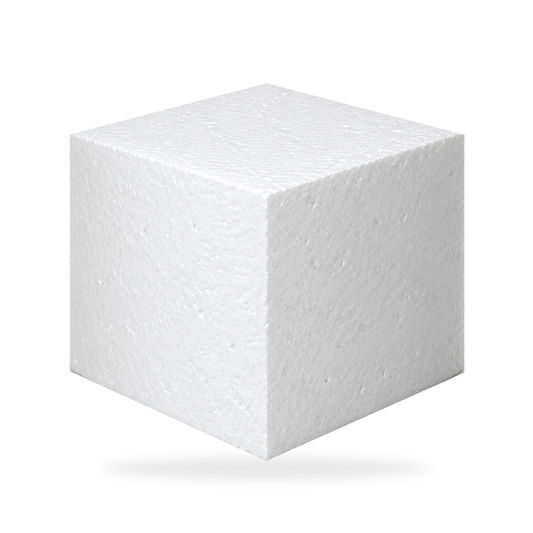 6x6 Inch Square Cake Dummy, 5 Inch Tall