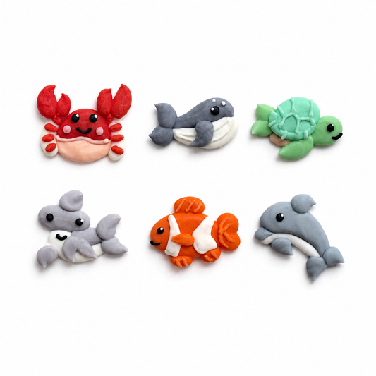 Cupcake Toppers, Sea Creatures Pack