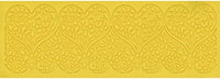 Double Hearts Silicone Lace Mat for Cakes, by Global Sugar Art