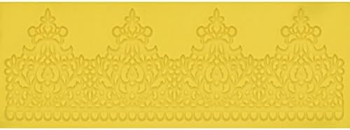 Regal Crown Silicone Lace Mat for Cakes, by Global Sugar Art