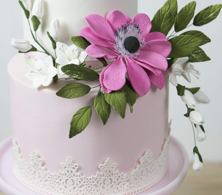 Regal Crown Silicone Lace Mat for Cakes, by Global Sugar Art