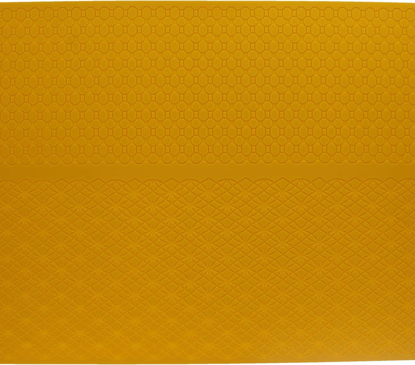 Geometric Wide Borders Silicone Lace Mat for Cake Decorating, by Global Sugar Art