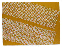 Geometric Wide Borders Silicone Lace Mat for Cake Decorating, by Global Sugar Art