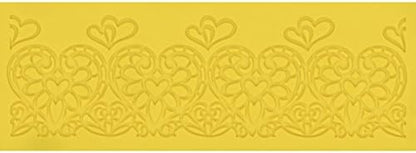 Hearts Embrace Silicone Lace Mat for Cake Decorating