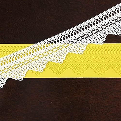 Roman Border Silicone Lace Mat for Cake Decorating