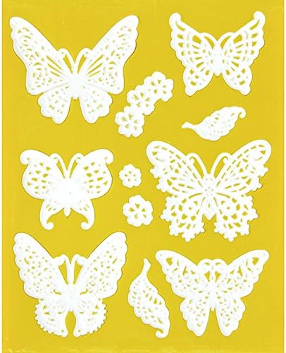 Small Butterfly Decor Silicone Lace Mat