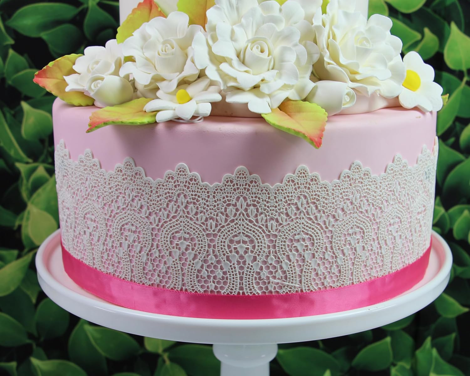 Global Sugar Art Indian Mehndi Silicone Lace Mat for Cake Decorating, by Global Sugar Art