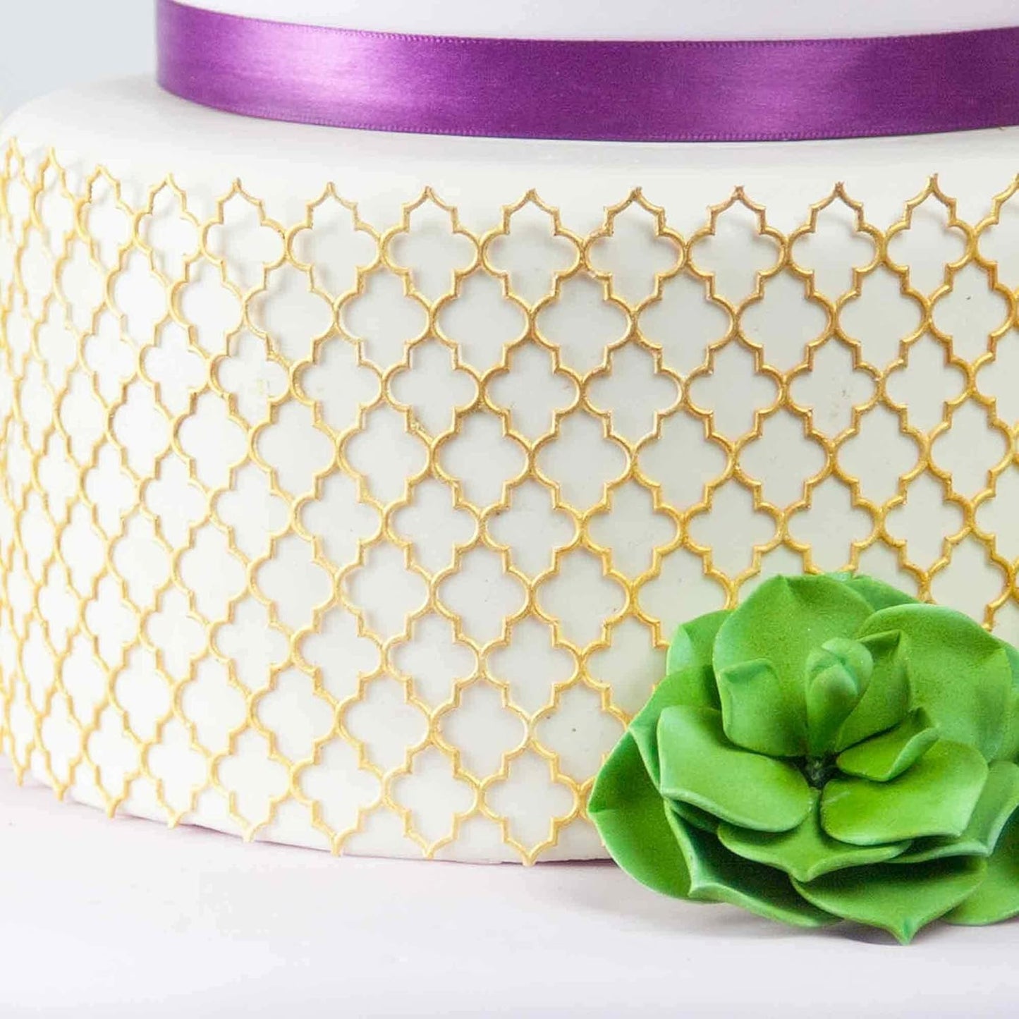 Moroccan Silicone Lace Mat for Cake Decorating