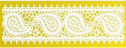 Global Sugar Art Paisley Lace Silicone Lace Mat for Cake Decorating, by Global Sugar Art