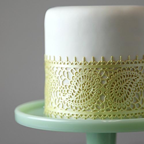 Global Sugar Art Paisley Lace Silicone Lace Mat for Cake Decorating, by Global Sugar Art