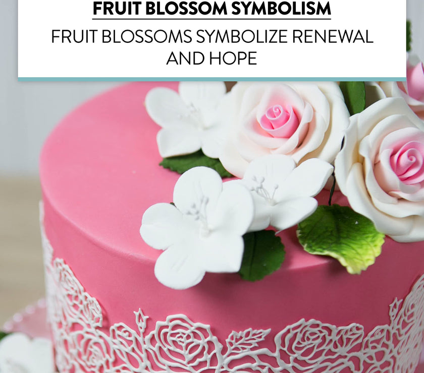 Global Sugar Art Fruit Blossom Sugar Cake Flowers by Chef Alan Tetreault