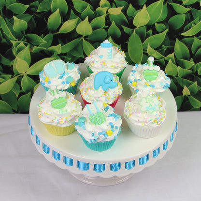 Baby Shower Cupcake Toppers, Baby Boy