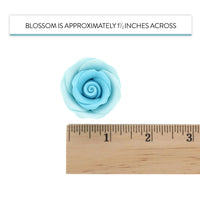 Premium Roses for Decorating Cakes and Cupcakes, by Global Sugar Art, Medium, Lavender Pink Yellow Peach