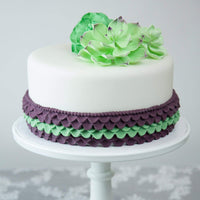 Global Sugar Art Succulents Sugar Cake Flowers, Garden Variety, by Chef Alan Tetreault