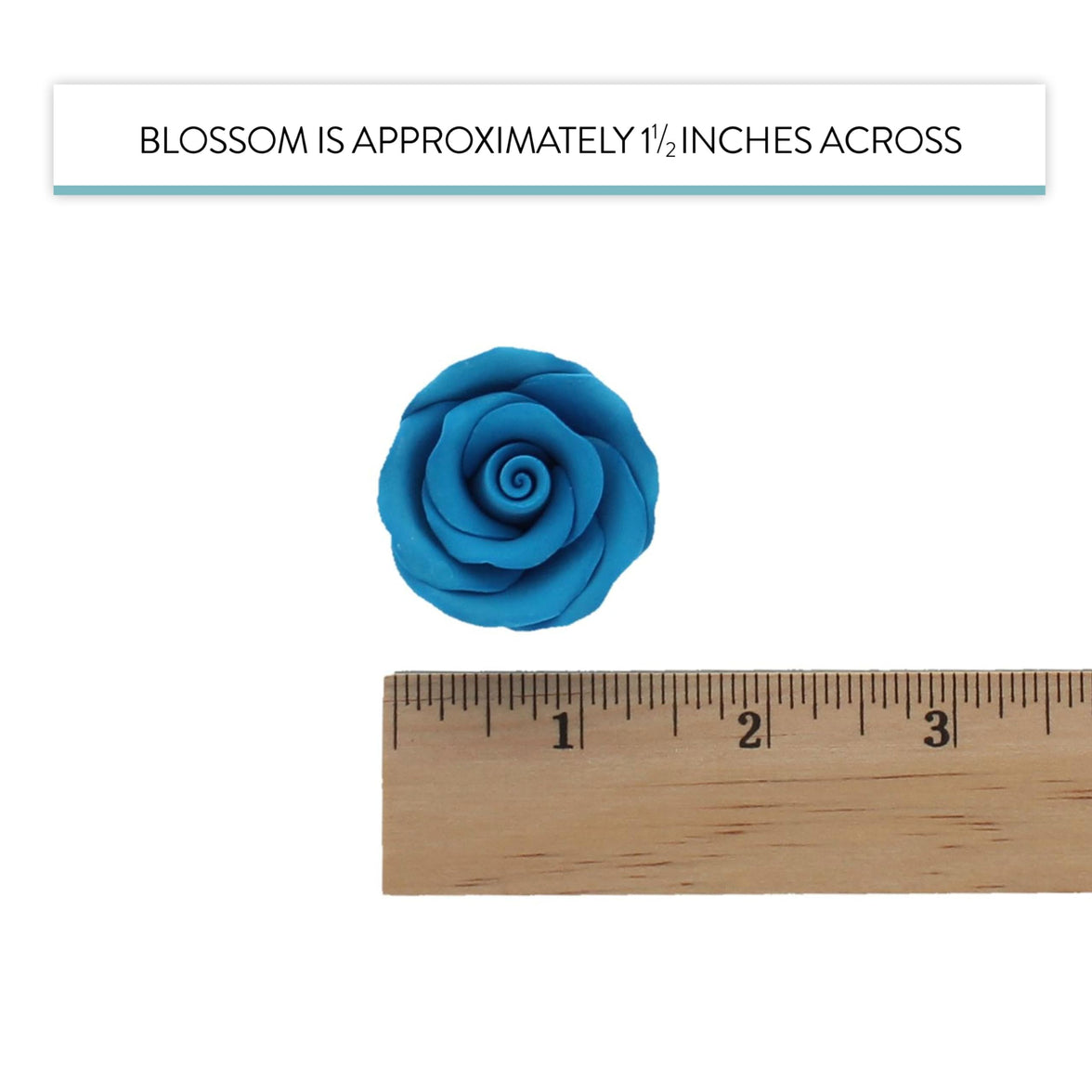 Premium Roses for Decorating Cakes and Cupcakes, by Global Sugar Art, Medium, Lavender Pink Yellow Peach