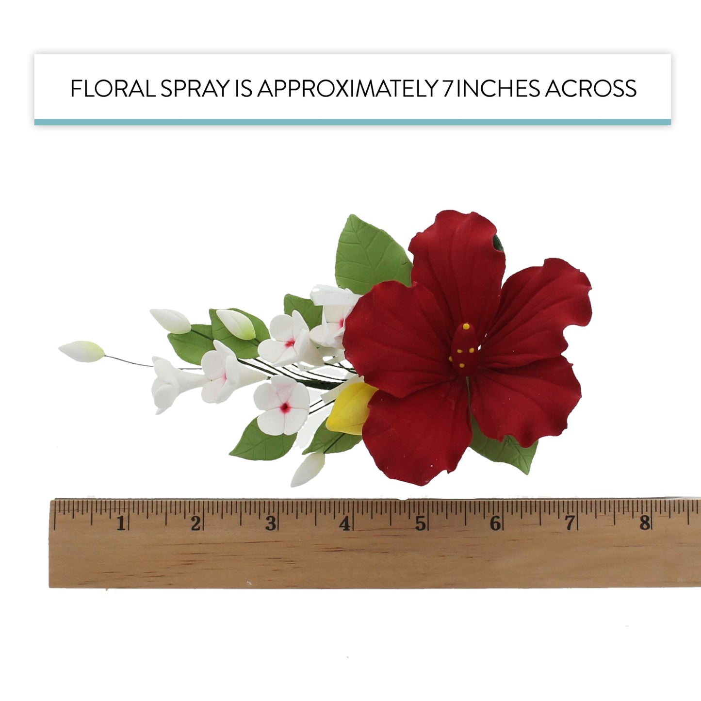 Red Hawaiian Hibiscus Spray