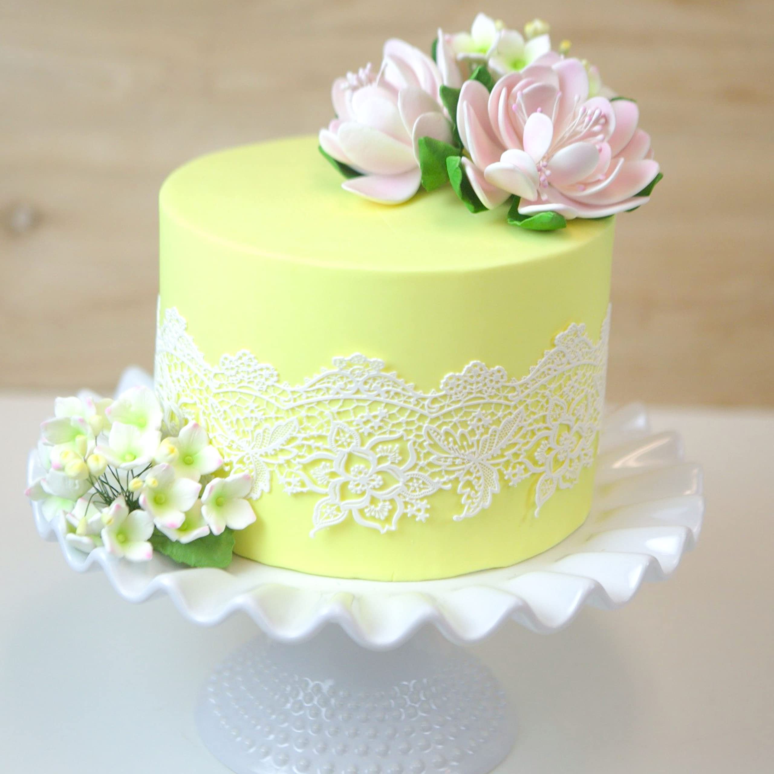 Protea Sugar Cake Flowers by Global Sugar Art, Medium Pink. 3 Count