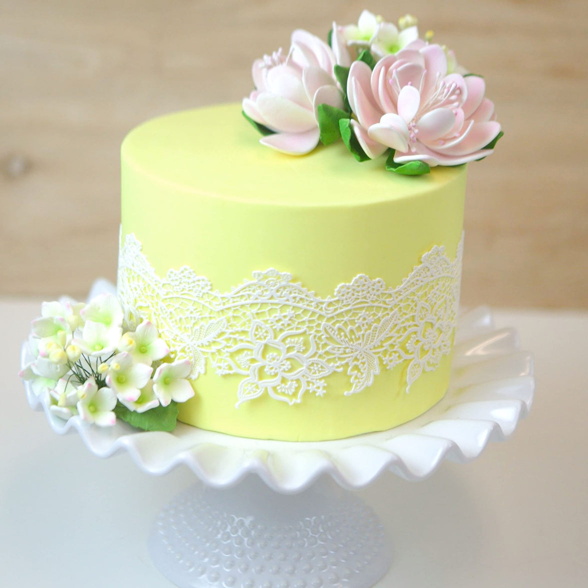 Protea Sugar Cake Flowers by Global Sugar Art, Medium Pink. 3 Count