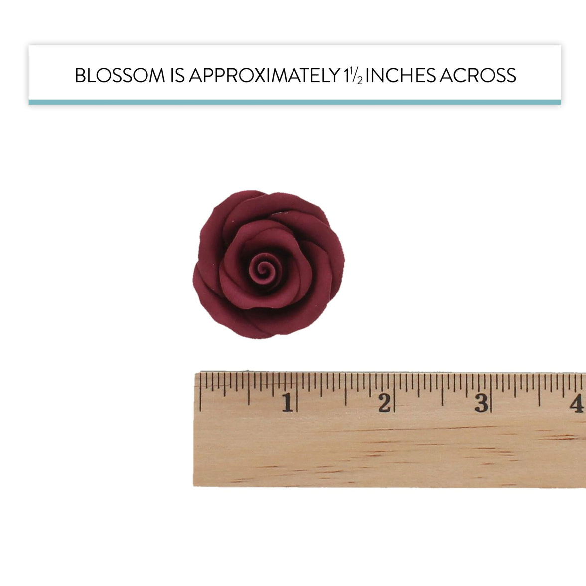 Premium Roses for Decorating Cakes and Cupcakes, by Global Sugar Art, Medium, Lavender Pink Yellow Peach