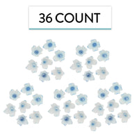 Hydrangea Sugar Flower Cake Decorations by Global Sugar Art, Blue