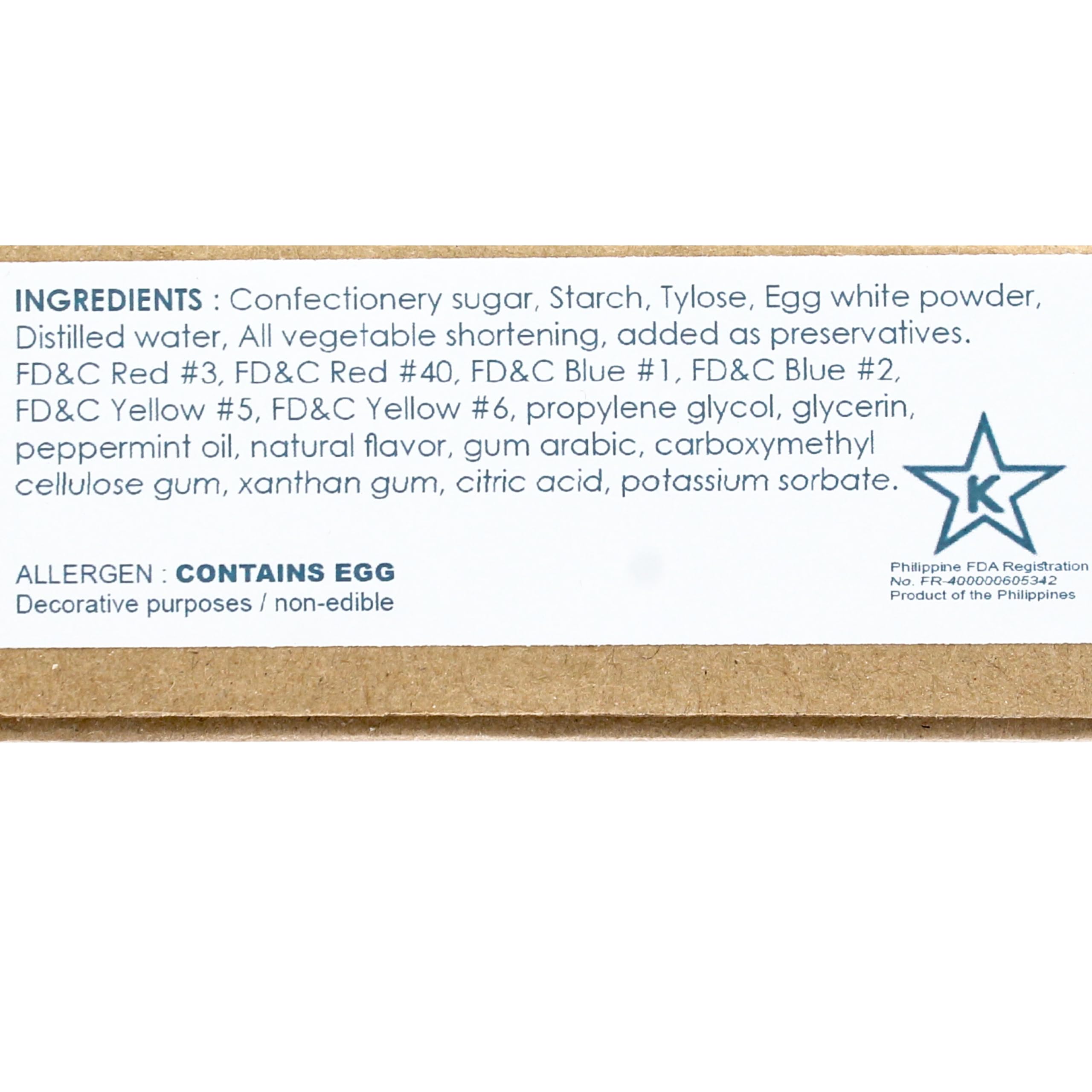 Premium Roses for Decorating Cakes and Cupcakes, by Global Sugar Art, Medium, Lavender Pink Yellow Peach