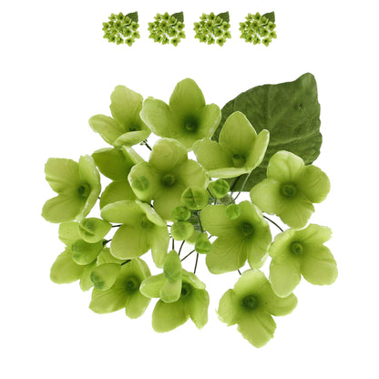Green Hydrangea Blossom Spray, 4 Count
