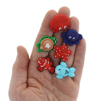 Under the Sea Royal Icing Decorations for Birthday Cakes, Cupcakes and Cookies, by Global Sugar Art