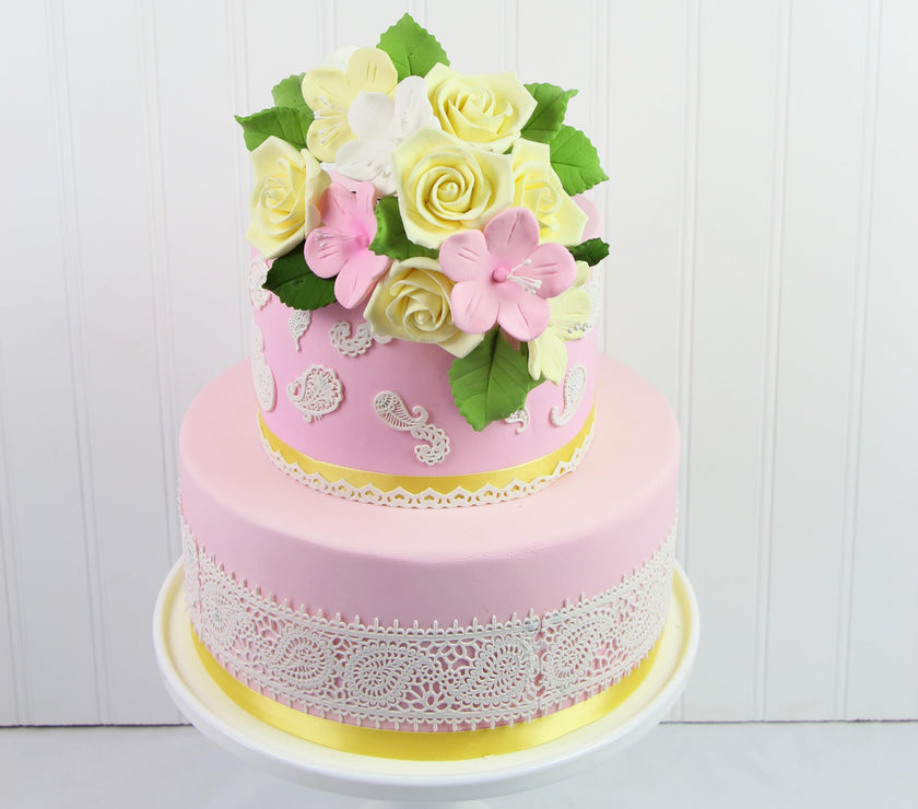Global Sugar Art Fruit Blossom Sugar Cake Flowers by Chef Alan Tetreault