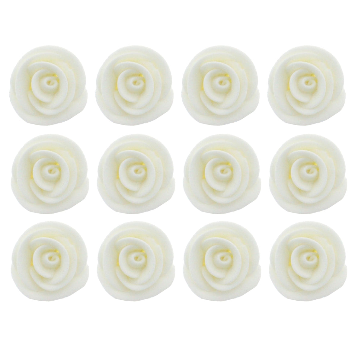 Premium Edible Roses for Cakes and Cupcakes, Sweet Royal Icing Roses,