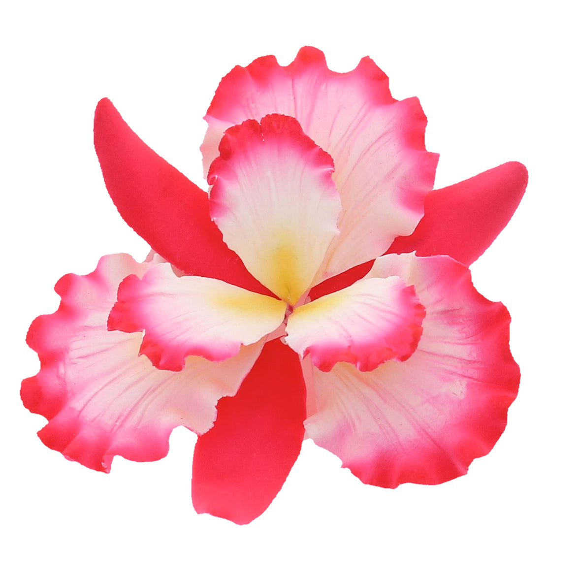 Dutch Iris Sugar Cake Flower, Cake Topper by Global Sugar Art, Pink
