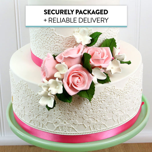 White Hydrangea Flowers, Wired, 1-inch, 36 Count