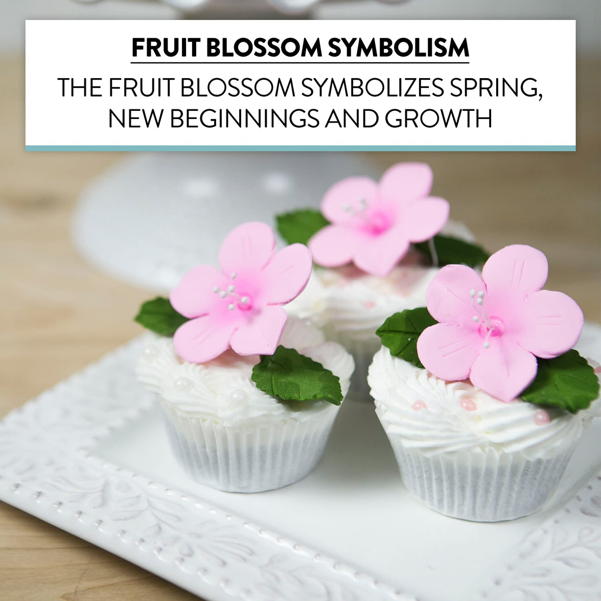 Global Sugar Art Fruit Blossom Sugar Cake Flowers by Chef Alan Tetreault